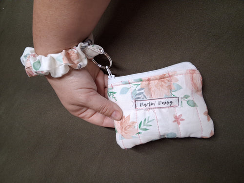 Scrunchie Wristlet Keychain