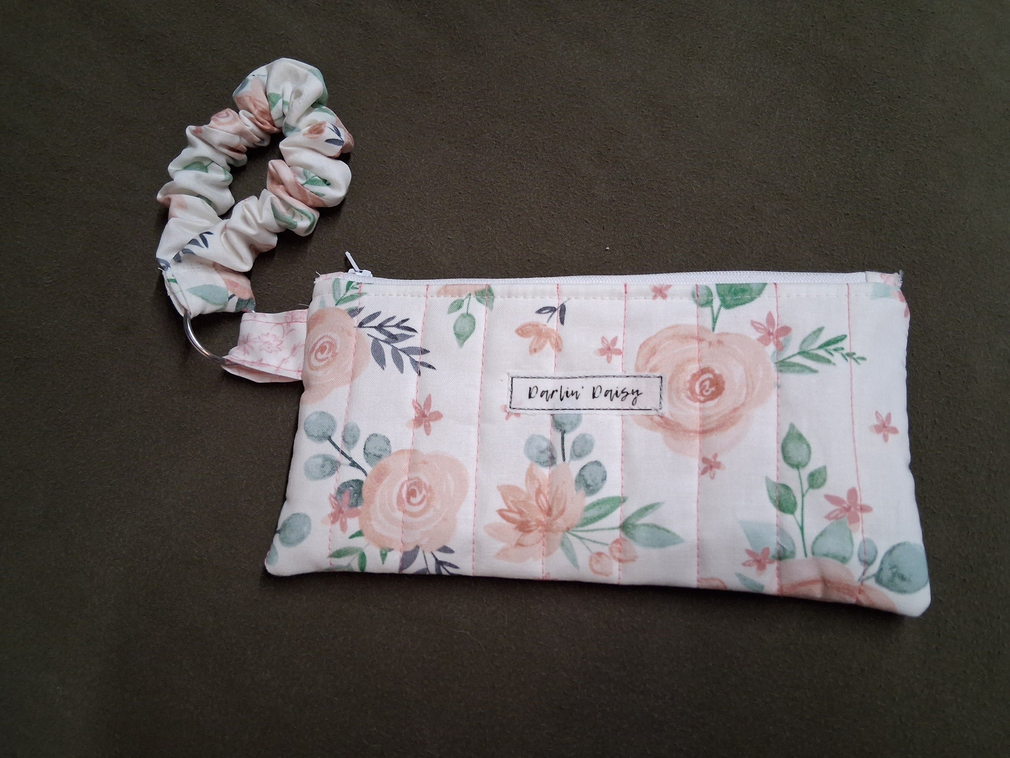 Scrunchie Wristlet Keychain