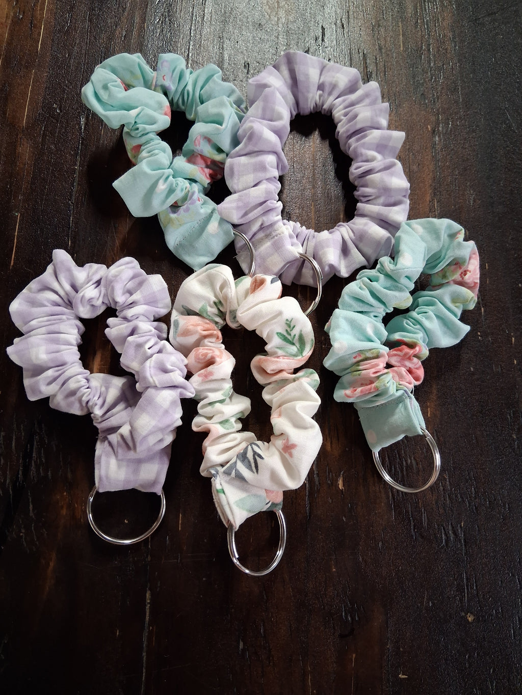 Scrunchie Wristlet Keychain