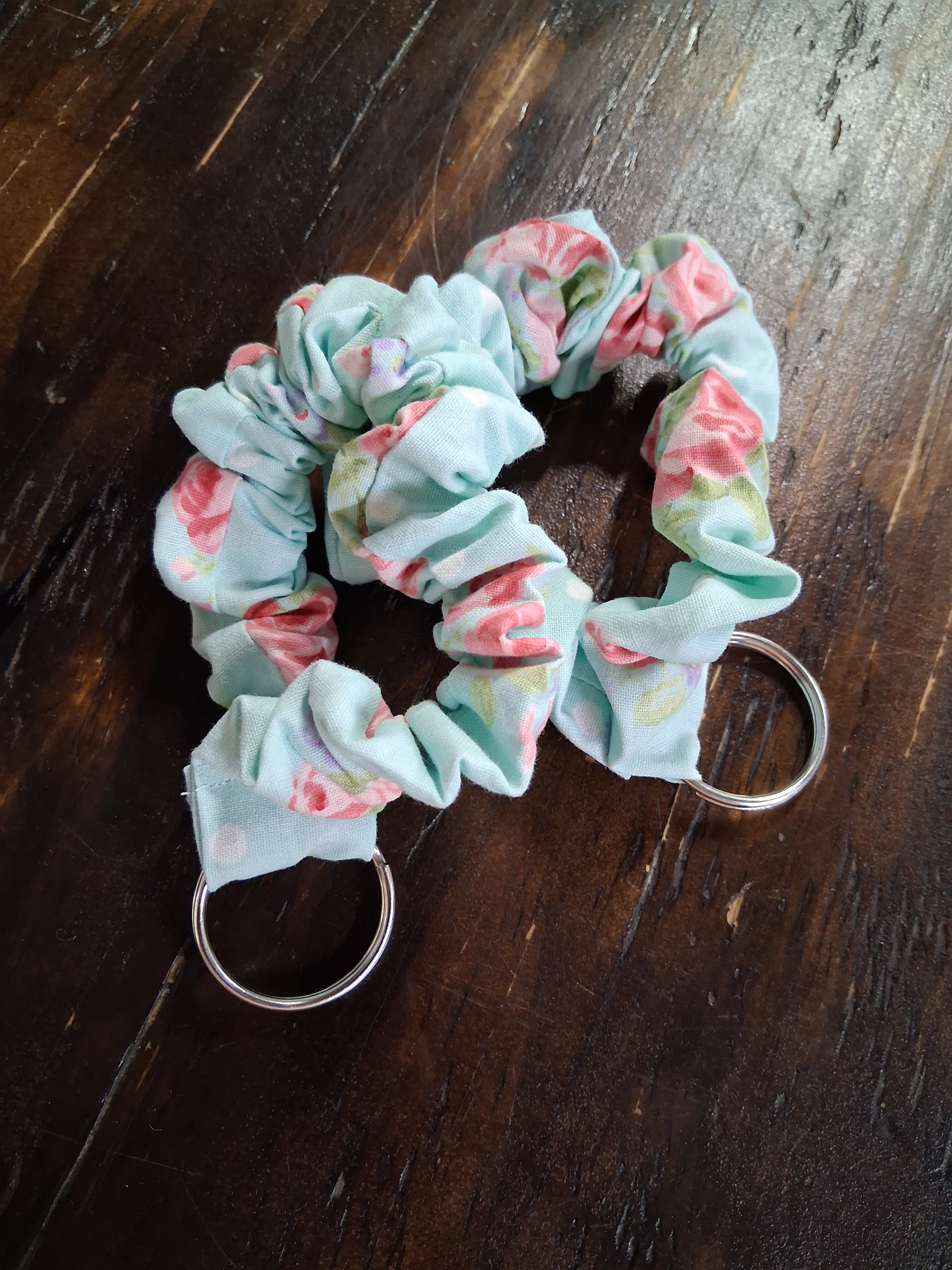 Scrunchie Wristlet Keychain