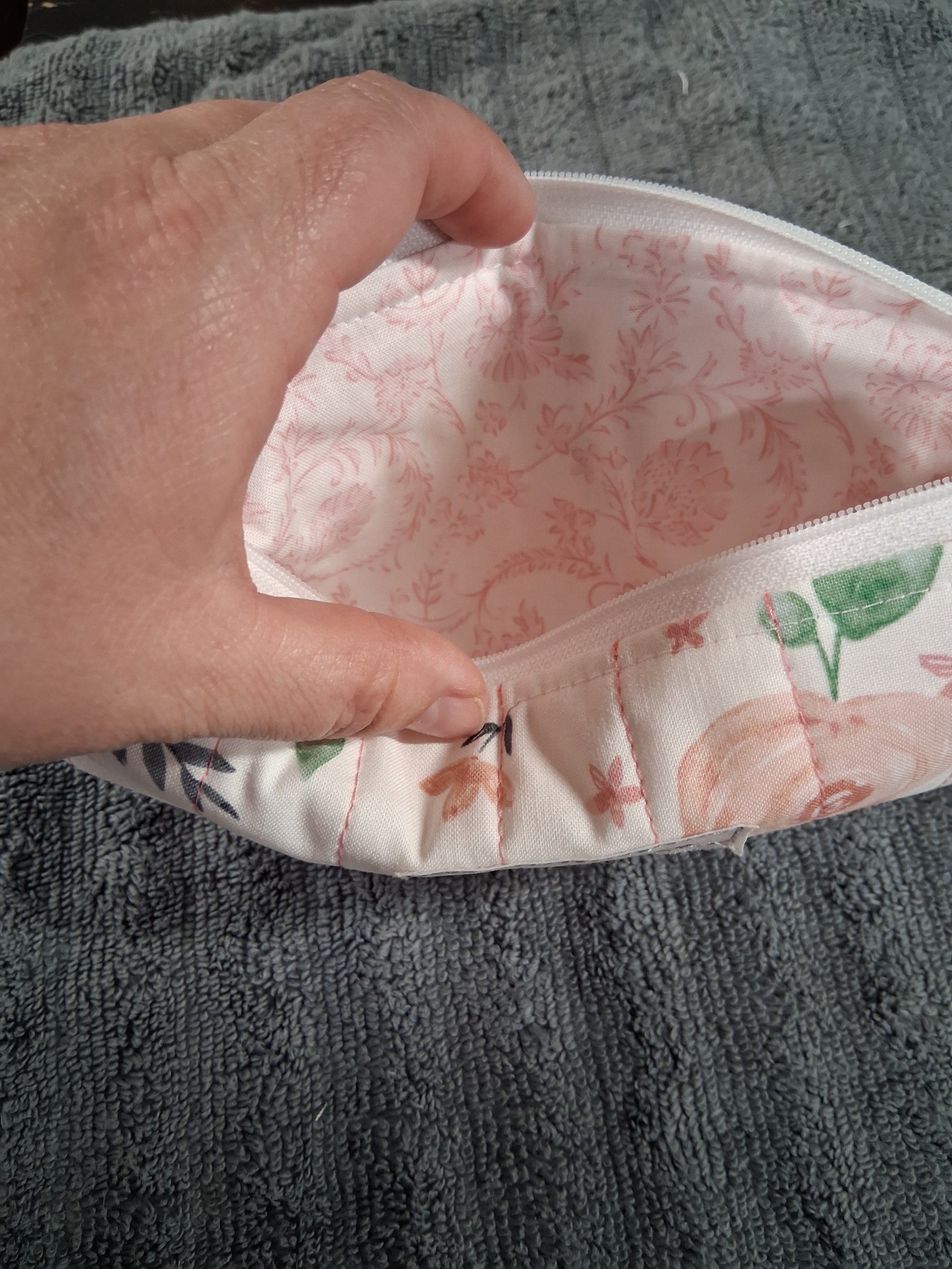 The Gracie Pencil Pouch / Pink Porcelain / Pencil Organizer