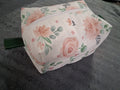 The Gracie / White Cosmetic Bag / Medium Make-up Bag
