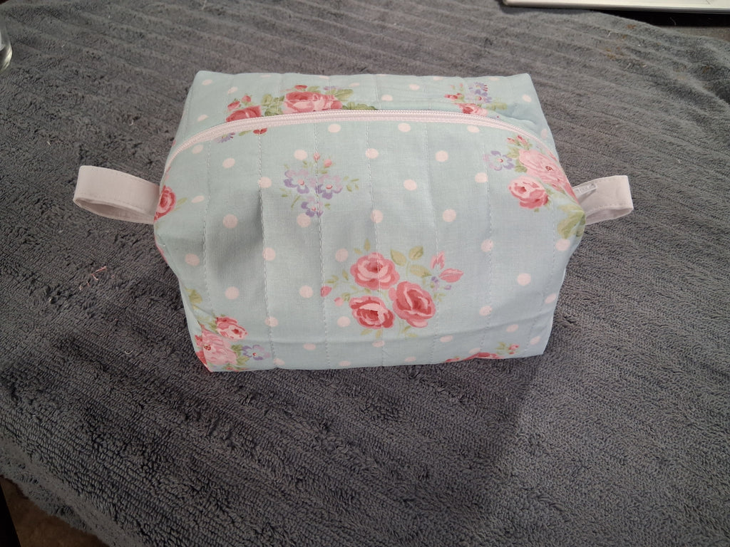The Peony / Pink Cosmetic Bag / Medium Make-up Bag