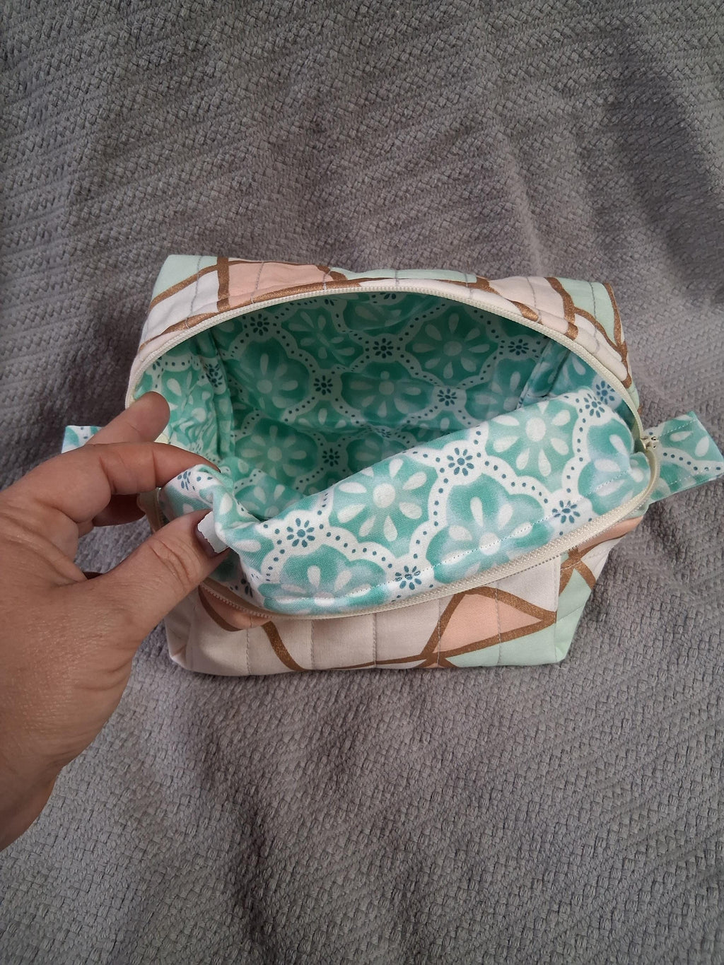 Stained Glass Cosmetic Bag / Make-up Bag