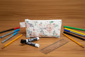 Blush Blossom Pencil Pouch/ Pencil Organizer