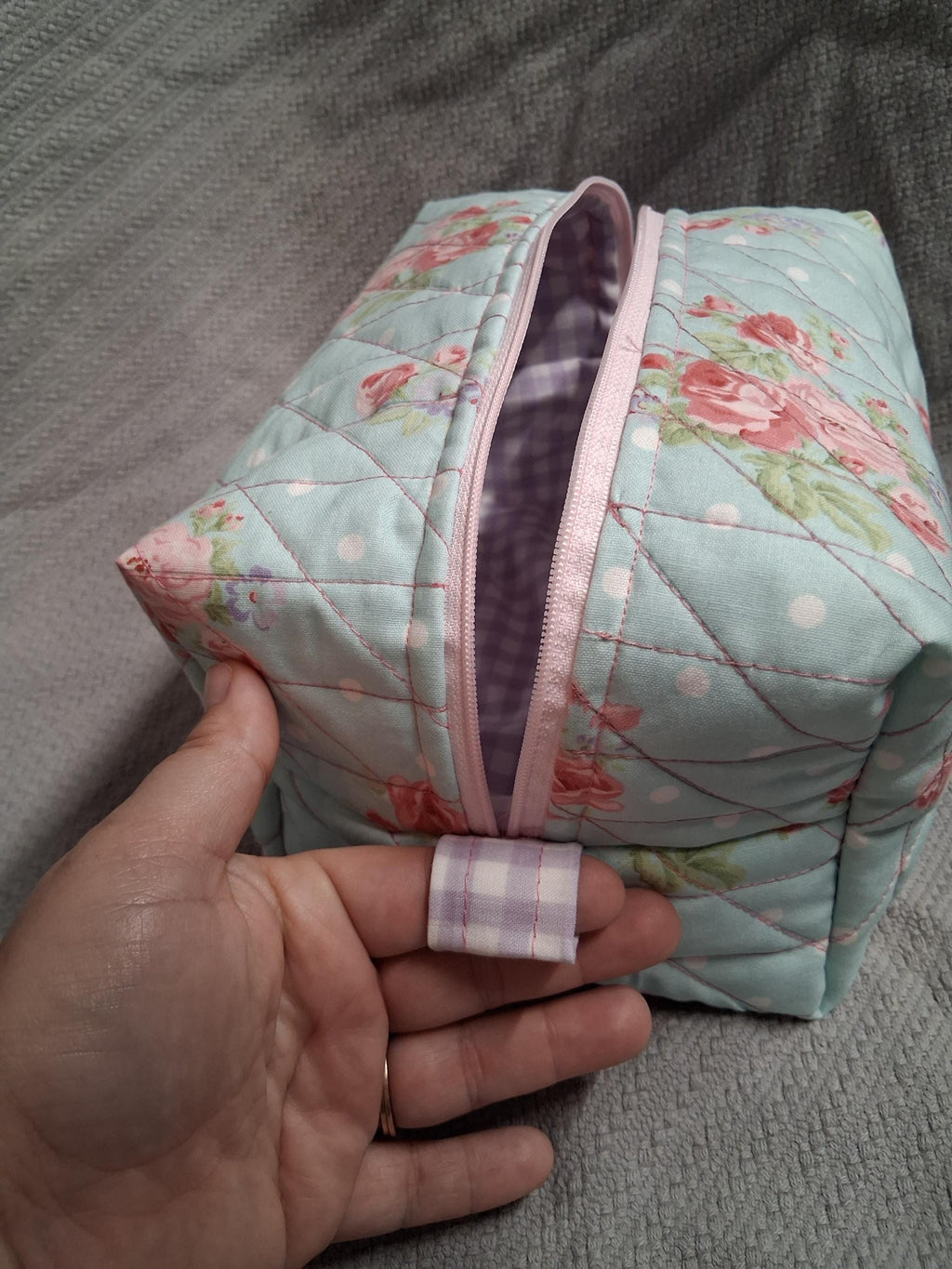 The Peony Cosmetic Bag / Make-up Bag